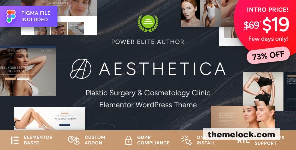 Aesthetica v1.0.1 - Plastic Surgery & Beauty Clinic WordPress Theme