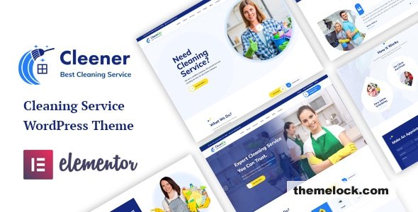 Cleener v1.0.5 - Cleaning Services WordPress Theme