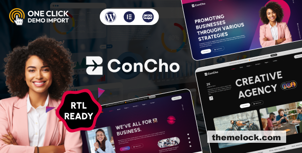 Concho v1.0.2 - Business Agency WordPress Theme