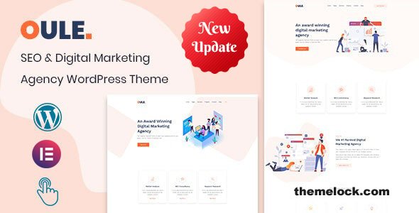 Oule v2.0.3 - Digital Marketing Agency WordPress Theme