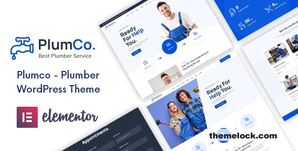 Plumco v1.0.4 - Plumber WordPress Theme