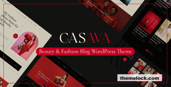 Casava v1.0.1 - Beauty & Fashion Blog WordPress Theme