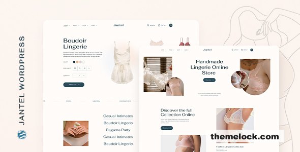 Jantel v1.0.0 - Lingerie & Fashion Store WordPress Theme