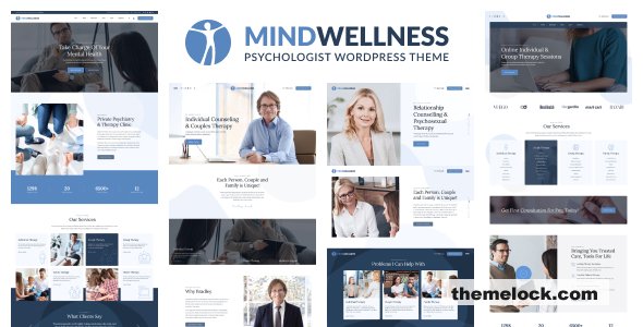 Mindwellness v1.0.3 - Psychology and Counseling WordPress Theme