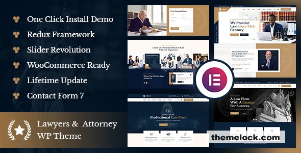 Ukilo v1.0.0 - Law & Lawyer WordPress Theme