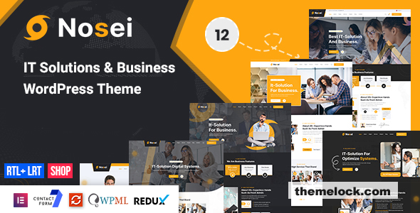 Nosei v1.0.4 - IT Solutions & Services WordPress Theme