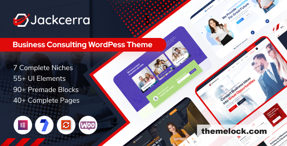 Jackcerra v1.0.2 - Business Consulting WordPress Theme