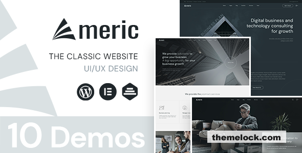 Americ v1.0.0 - Corporate Business WordPress Theme