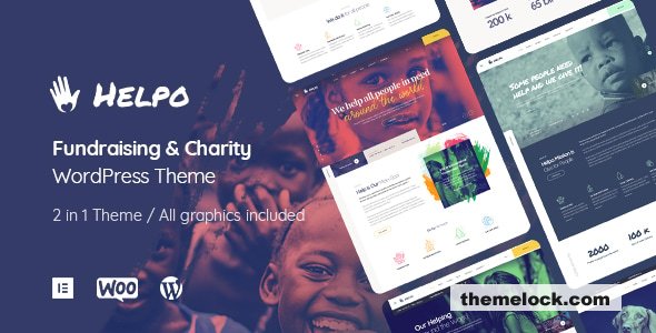 Helpo v1.4 - Charity & Nonprofit WordPress Theme