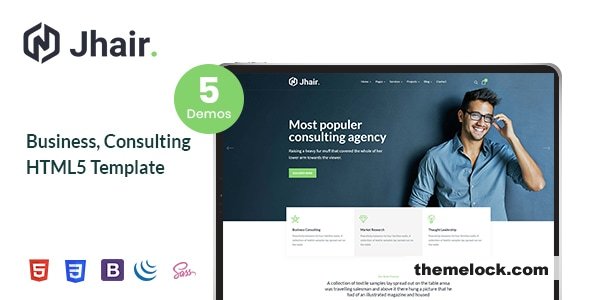 Jhair - Business, Consulting HTML5 Template