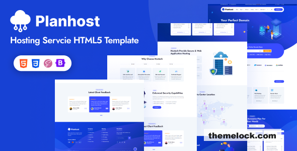 Planhost - HTML Hosting Service Template