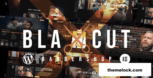 Blaxcut v1.0 - Barbershop & Hair Salon WordPress Theme