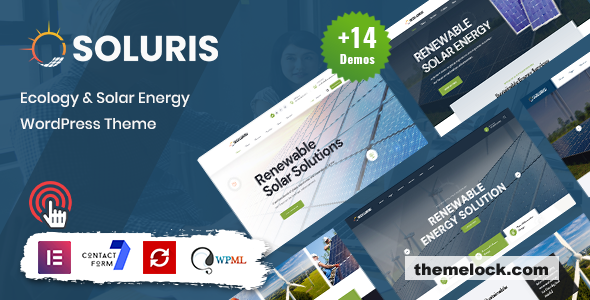 Soluris v1.0.8 - Ecology & Solar Energy WordPress Theme