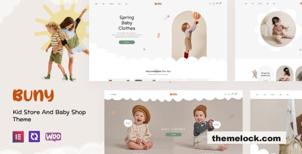 Buny v1.0.6 – Kids Store and Baby Shop WordPress Theme