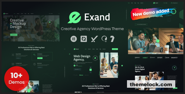 Exand v1.0.5 - Creative Agency WordPress Theme