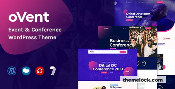 Ovent v1.0.9 - Event Conference WordPress Theme