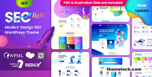 Seclight v1.1.3 - Seo & Digital Marketing WordPress Theme