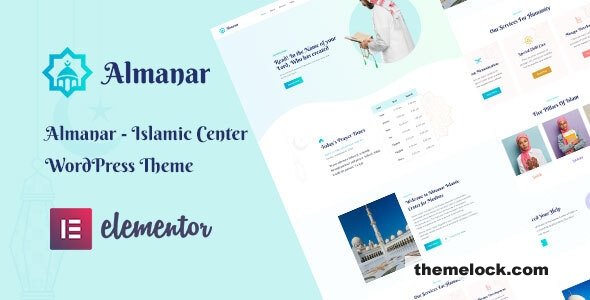 Almanar v1.0.4 - Islamic Center WordPress Theme