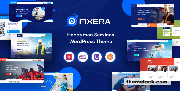 Fixera v1.0.3 - Handyman Services WordPress Theme