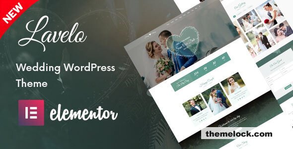 Lavelo v2.0.8 - Wedding WordPress Theme