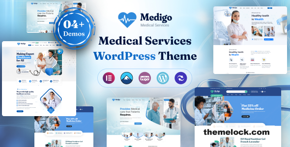 Medigo v1.0.0 - Medical WordPress Theme