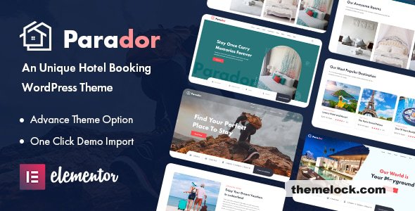 Parador v2.0.3 - Hotel Booking WordPress Theme