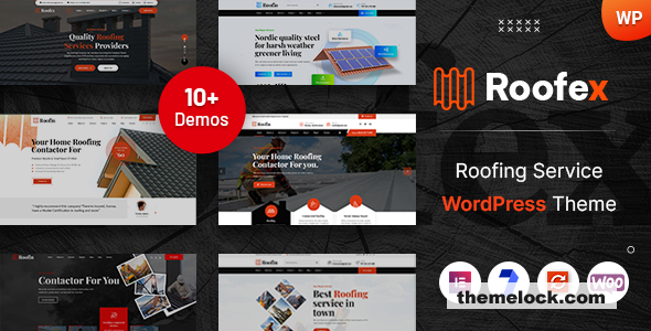 Roofex v1.0.5 - Roofing WordPress Theme