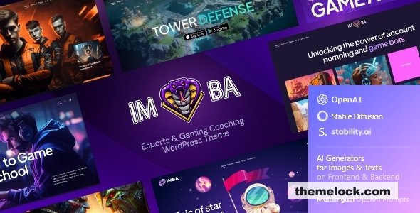 Imba v1.1 - Esports & Gaming Coaching WordPress Theme