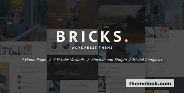 Bricks v1.4.8 - Construction & Building WordPress Theme