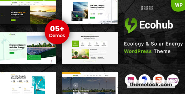 Ecohub v1.0.9 - Ecology Solar WordPress Theme