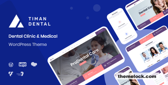 Timan v1.1.8 - Dental Clinic WordPress Theme