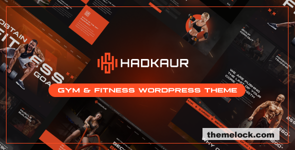 Hadkaur v1.0 - Fitness and Gym WordPress Theme