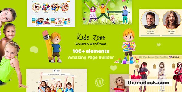 Kids Zone v6.3 - Children WordPress Theme