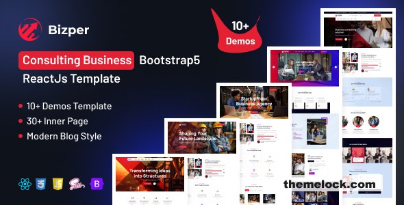 Bizper - Consulting Business React Template