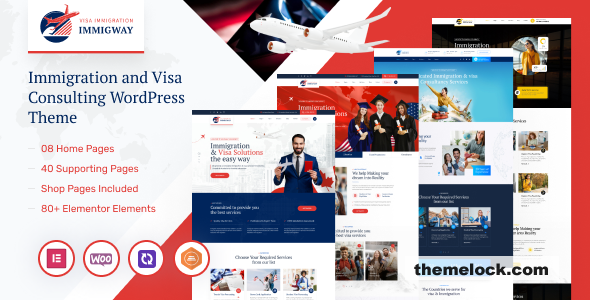 Immigway v1.0.0 - Immigration and Visa Consulting WordPress Theme