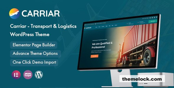 Carriar v1.0.3 - Transport & Logistic WordPress Theme