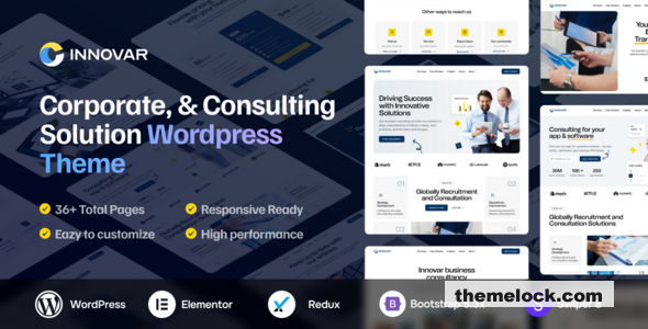 Innovar v1.0.0 - A Corporate & Consulting Solution WordPress Theme