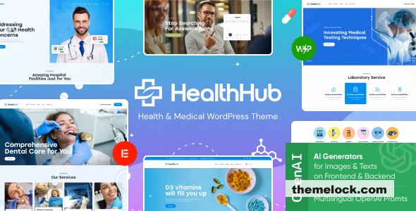 HealthHub - Health & Medical WordPress Theme