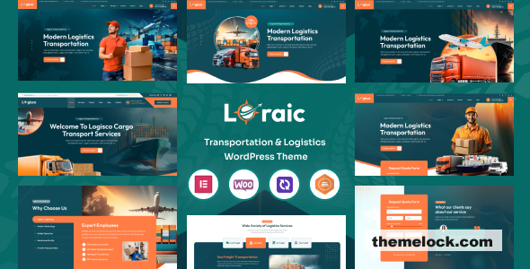 Loraic v1.0.4 - Transportation & Logistics WordPress Theme