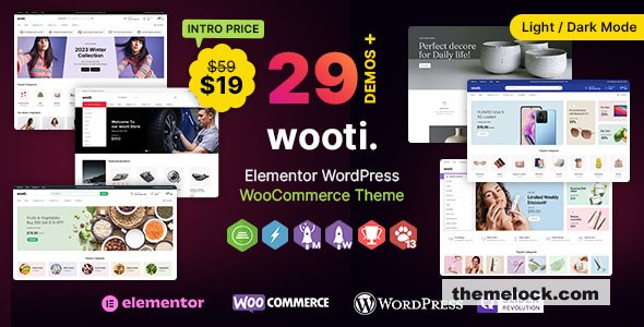 Wooti WP v1.1.4 - Ultimate Multipurpose WordPress WooCommerce Theme