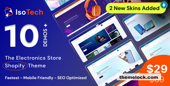 IsoTech v3.0.0 - Electronics Store Shopify Theme OS 2.0