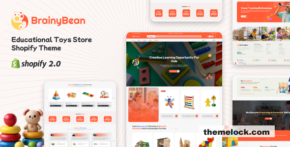 Brainybean v1.0 - Education Toys Store Shopify Theme