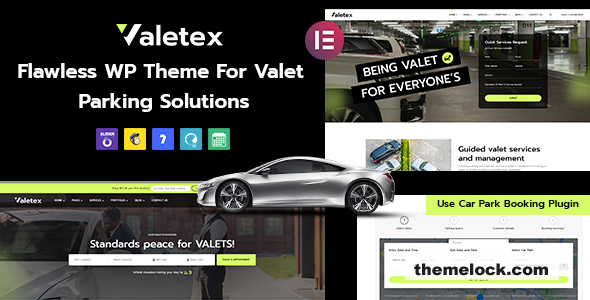 Valetex v1.3 - Valet & Parking Services WordPress Theme