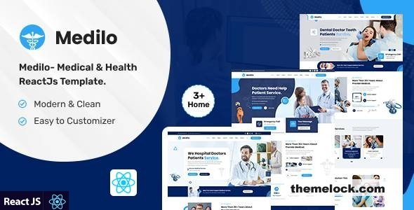 Medilo - Medical & Health ReactJs Template