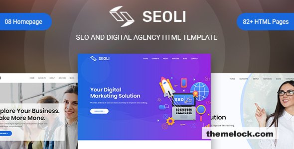 Seoli - SEO HTML Template