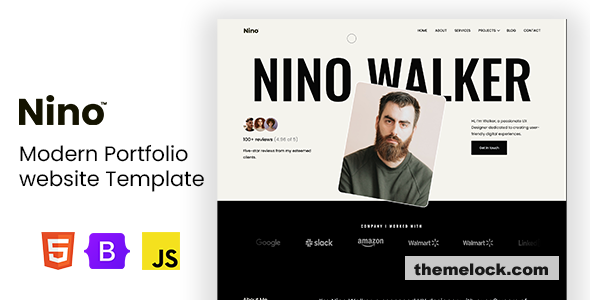 Nino - Modern Portfolio Template