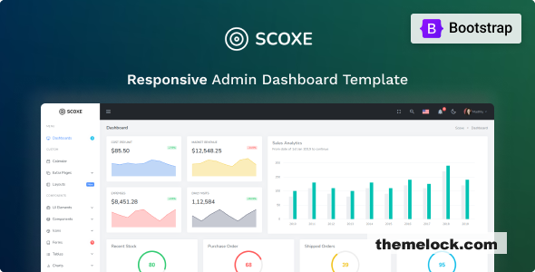 Scoxe v2.0 - Admin & Dashboard Template