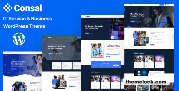 Consal v2.0.0 - Business Agency & IT Service WordPress Theme