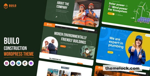 Builo v1.0.2 - Construction WordPress Theme