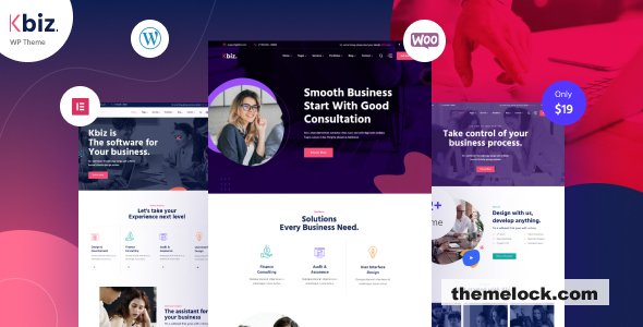 Kbiz v1.0.8 - Business and Corporate WordPress Theme